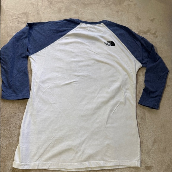 Women's The North Face West Sierra 3/4‎ Baseball Tee Size Medium - Picture 2 of 7